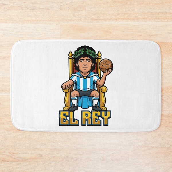 Item preview, Maradona como rey - El Rey en el trono designed and sold by PixelCatalyst.