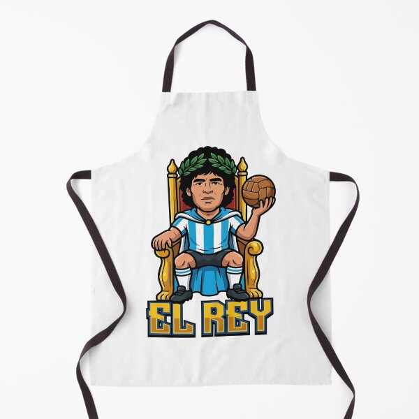 Item preview, Maradona as King - El Rey on Throne designed and sold by PixelCatalyst.