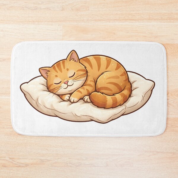 Item preview, Orange Cat Sleeping designed and sold by umiinuraa.