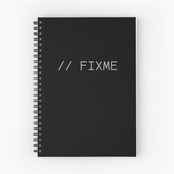 Item preview, FIXME Developer Comments designed and sold by Léni Carpentier.