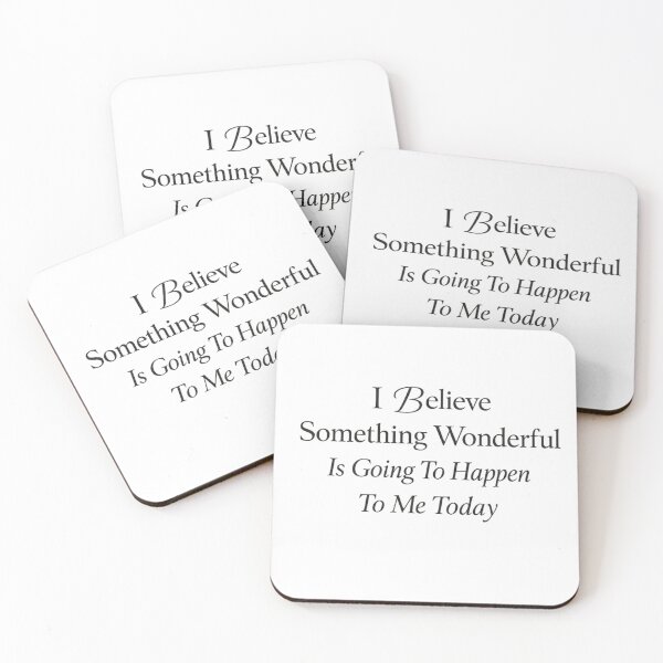 Item preview, Manifesting Wonderful Things Today – Luxury Affirmation Quote designed and sold by ViNiPu.