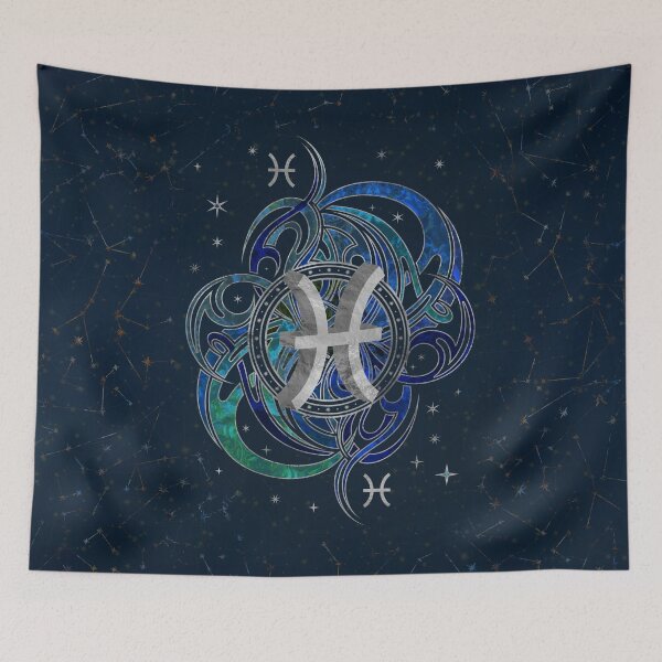 Item preview, Pisces Zodiac Sign Water element designed and sold by Nartissima.