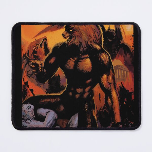 Item preview, Altered Beast Werewolf Gaming Graphic Tee designed and sold by Senpaiwaves.