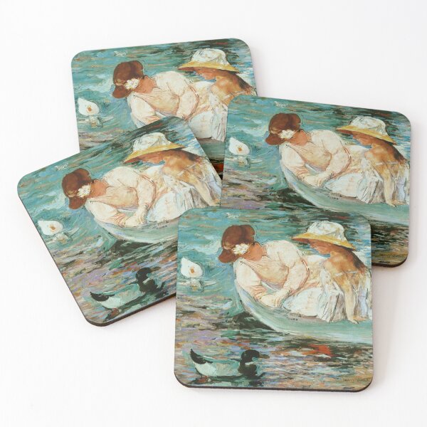 Item preview, Summertime by Mary Cassatt 1894// Public Domain designed and sold by Vernissage-dart.