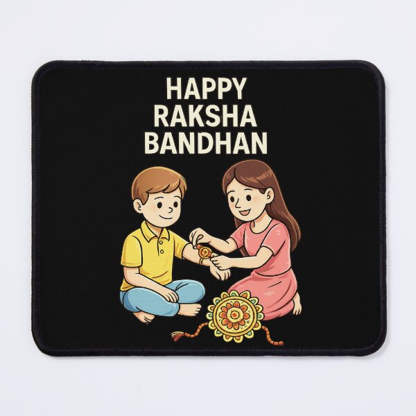 Item preview, Happy Raksha Bandhan 2026 Brother and Sister Rakhi Gift designed and sold by Cust-tshirts.