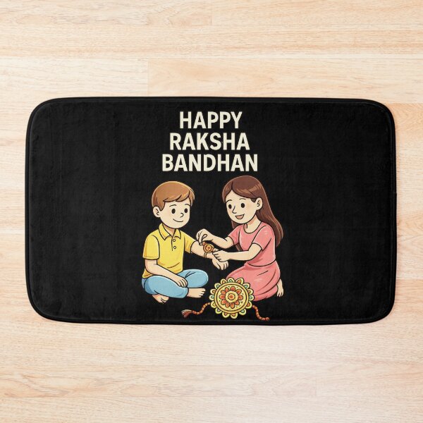 Item preview, Happy Raksha Bandhan 2026 Brother and Sister Rakhi Gift designed and sold by Cust-tshirts.