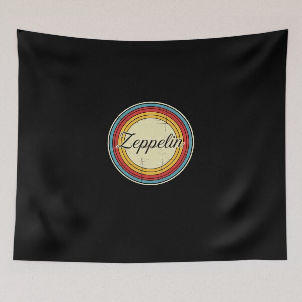 Item preview, Zeppelin Retro Circle #1533 designed and sold by aztra-art.