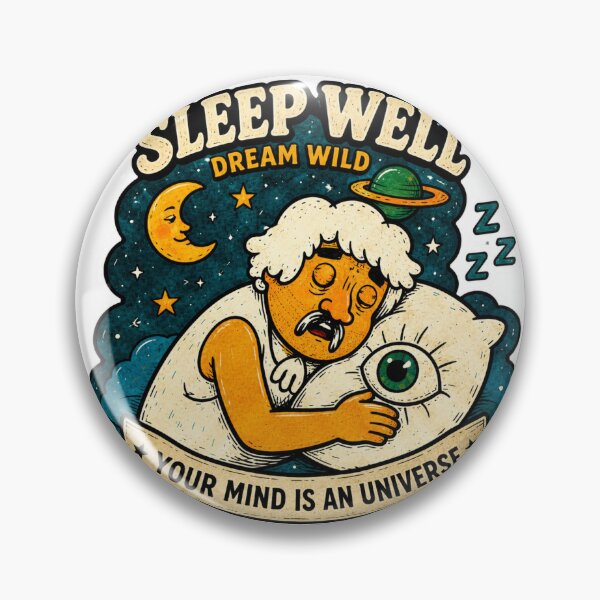 Item preview, Sleep Well Dream Wild Sticker designed and sold by Soeklahan07.