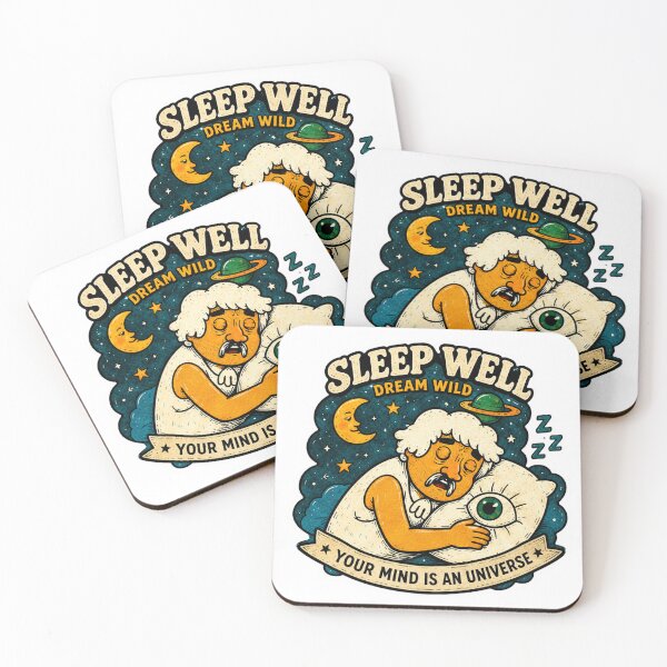 Item preview, Sleep Well Dream Wild Sticker designed and sold by Soeklahan07.