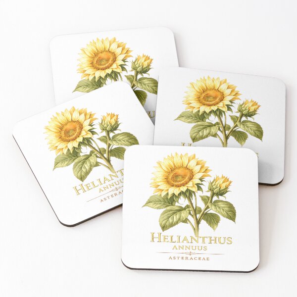 Item preview, Sunflower Botanical Illustration | Bright Floral Nature Design designed and sold by GGAUL.
