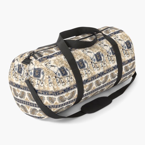 Item preview, Ornate Navy & Gold Decorated Elephant with Raised Trunk designed and sold by teaw-teaw.