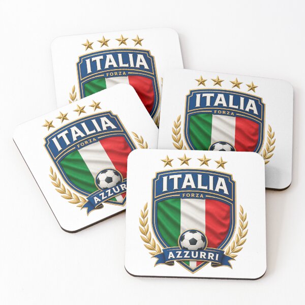 Item preview, Italy Soccer Fan Emblem designed and sold by Jandedan.