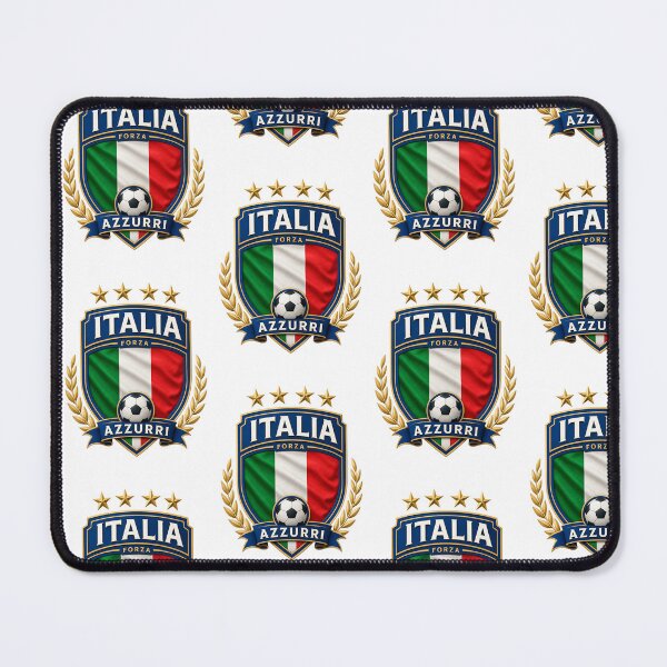Item preview, Italy Soccer Fan Emblem designed and sold by Jandedan.