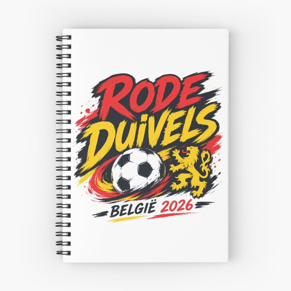 Item preview, Belgium 2026 Red Devils Football designed and sold by RedCircleArt.