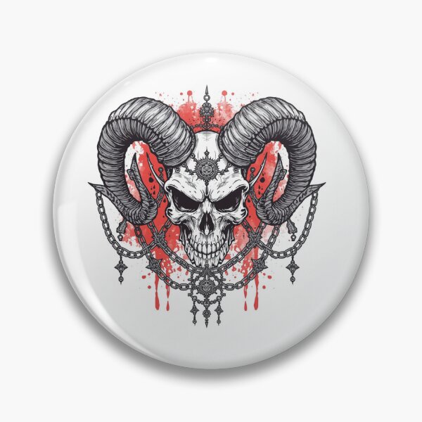 Item preview, Blood Ram Skull designed and sold by Neural Distortion.