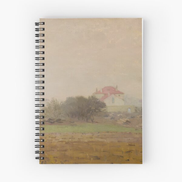 Aperçu de l'œuvre Affiche d'art impressionniste représentant un paysage brumeux de Claude Monet créée et vendue par TheSoulOfArt.