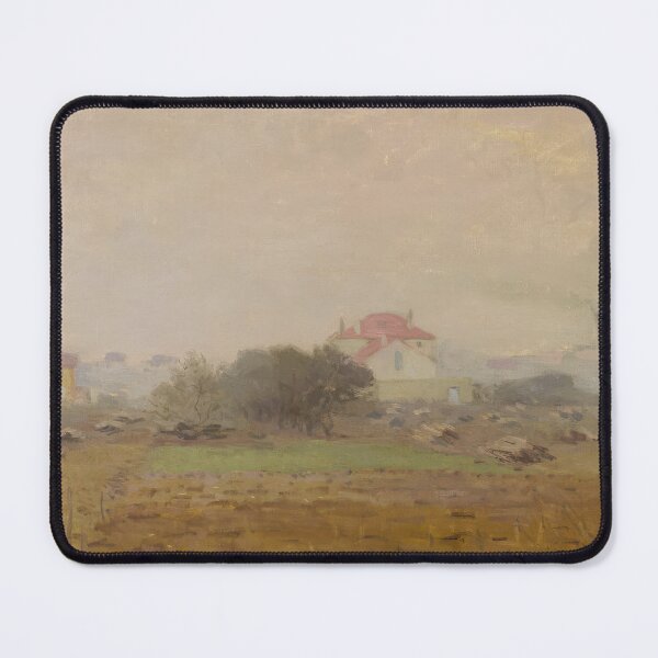 Item preview, Claude Monet Foggy Landscape Impressionist Art Print Poster designed and sold by TheSoulOfArt.