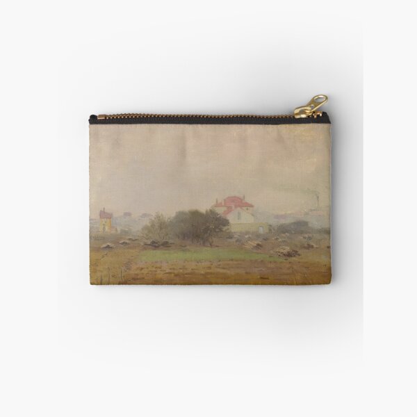 Aperçu de l'œuvre Affiche d'art impressionniste représentant un paysage brumeux de Claude Monet créée et vendue par TheSoulOfArt.