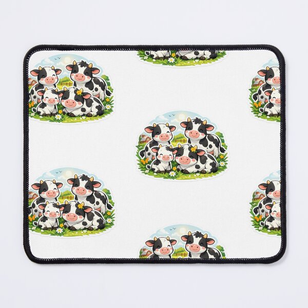 Item preview, Happy Cow Family – Cute Farm Herd Sticker designed and sold by Ishratparween11.
