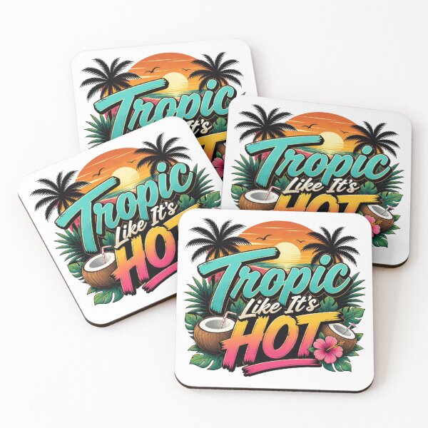 Item preview, Tropic Like It’s HOT – Bold Tropical Summer Design designed and sold by ABLAT_CREATIONS.