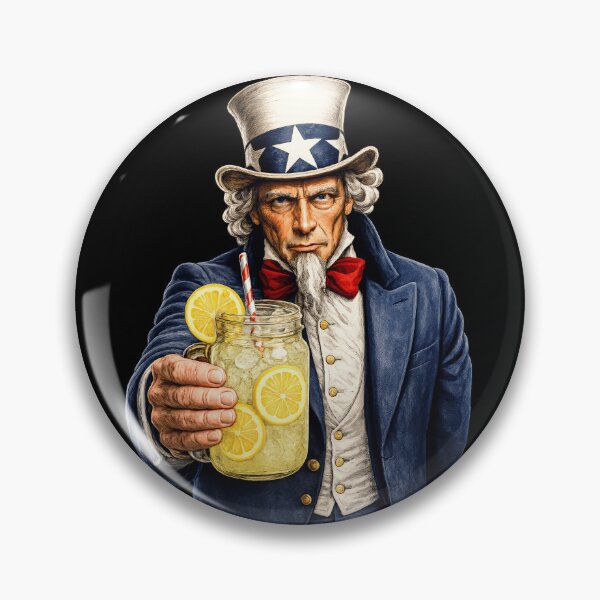 Item preview, Patriotic Summer Lemonade Mason Jar Americana Design designed and sold by TheTrendsDesk.