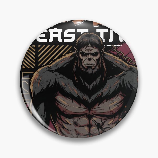 Item preview, Attack on Titan Beast Titan Anime Manga Graphic Tee designed and sold by Senpaiwaves.