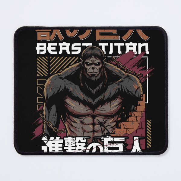 Item preview, Attack on Titan Beast Titan Anime Manga Graphic Tee designed and sold by Senpaiwaves.