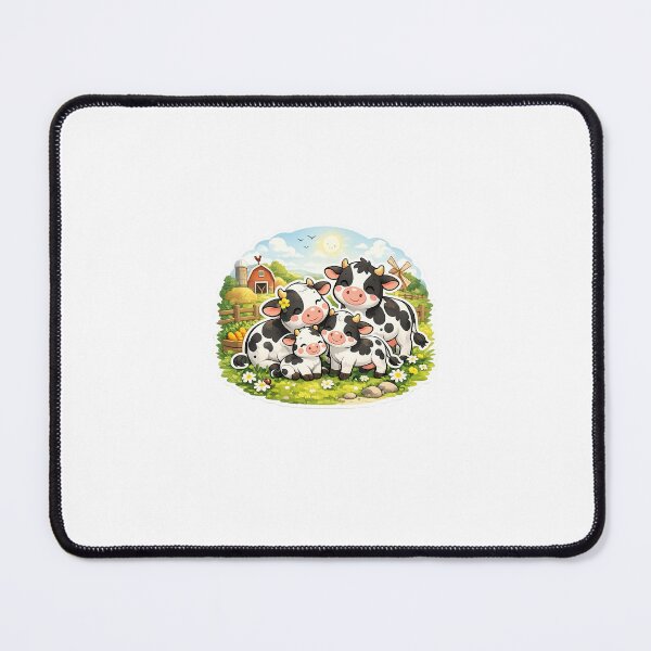 Item preview, Happy Cow Family – Cute Farm Herd Sticker designed and sold by Ishratparween11.