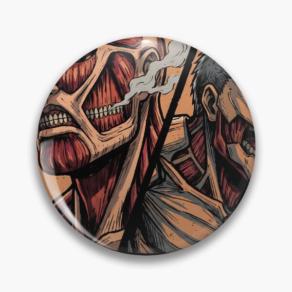 Item preview, Attack on Titan Colossal And Armored Titans Anime Manga Graphic Tee designed and sold by Senpaiwaves.