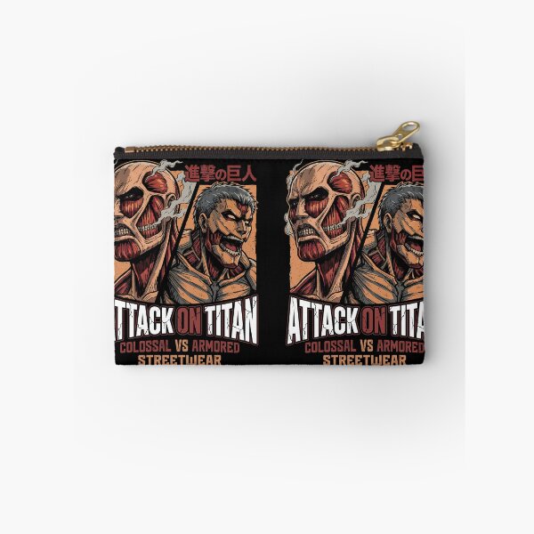 Item preview, Attack on Titan Colossal And Armored Titans Anime Manga Graphic Tee designed and sold by Senpaiwaves.