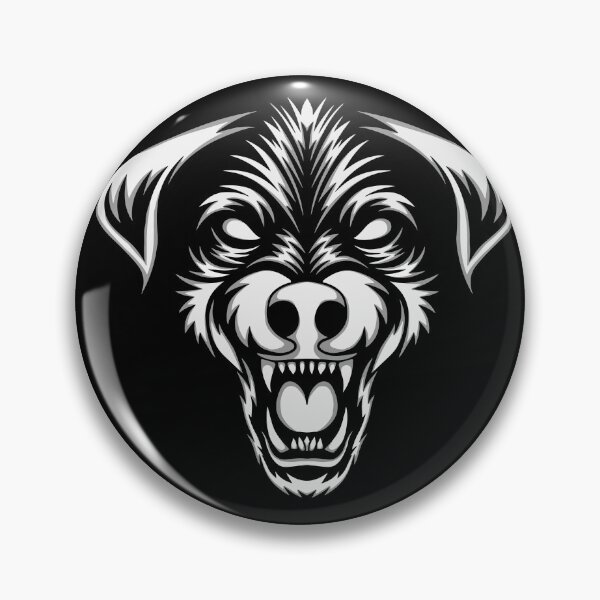 Item preview, Fierce Snarling Jack Russell Terrier Mascot designed and sold by DERA RAY.