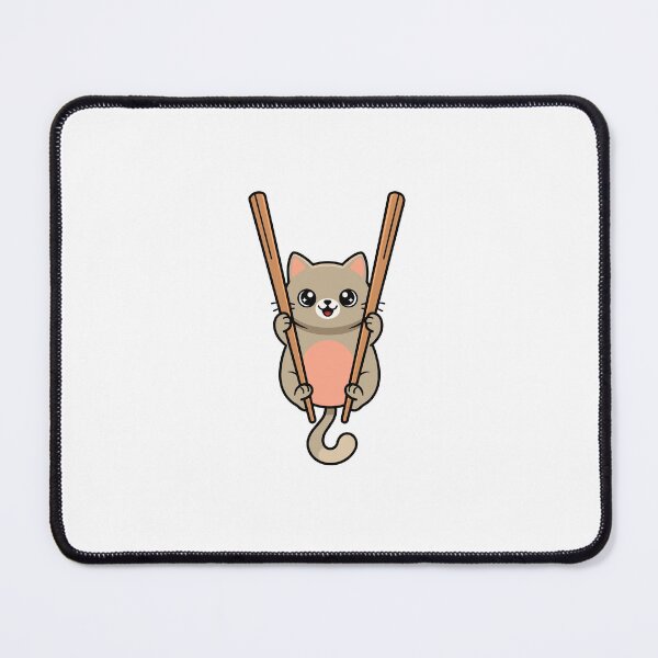 Item preview, Chopstick Cat designed and sold by monkeytee.