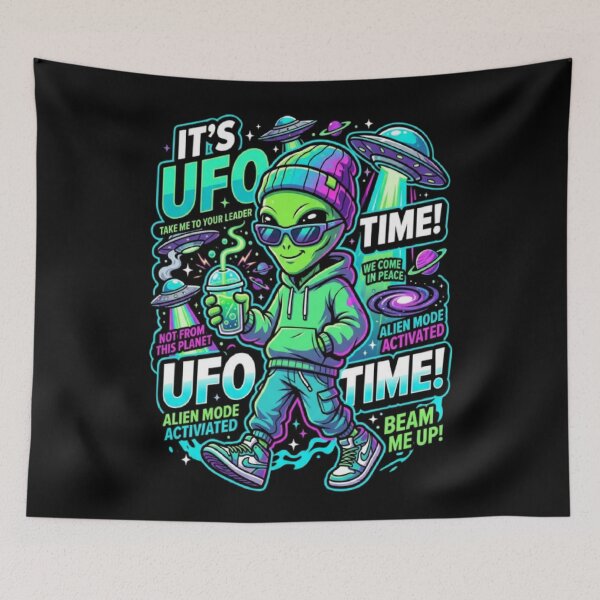 Item preview, RESIDENT ALIEN designed and sold by ALL ART .