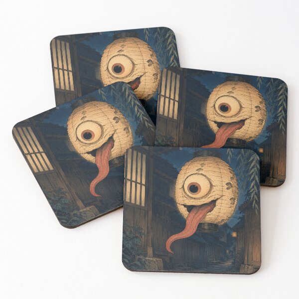 Item preview, Lantern Soul - Vintage Japanese Obake Yokai Ukiyo-e Woodblock designed and sold by bapupa.