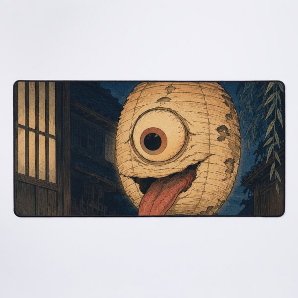 Item preview, Lantern Soul - Vintage Japanese Obake Yokai Ukiyo-e Woodblock designed and sold by bapupa.