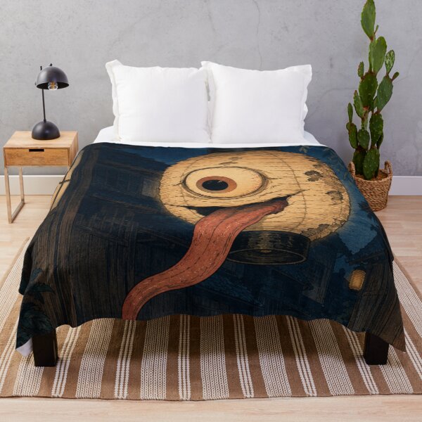 Item preview, Lantern Soul - Vintage Japanese Obake Yokai Ukiyo-e Woodblock designed and sold by bapupa.