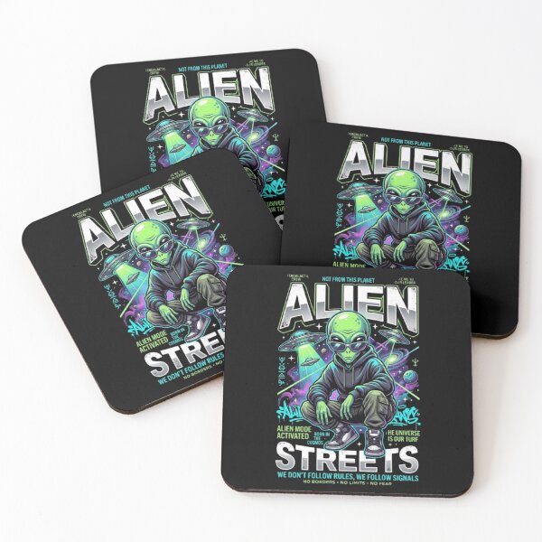 Item preview, RESIDENT ALIEN designed and sold by ALL ART .