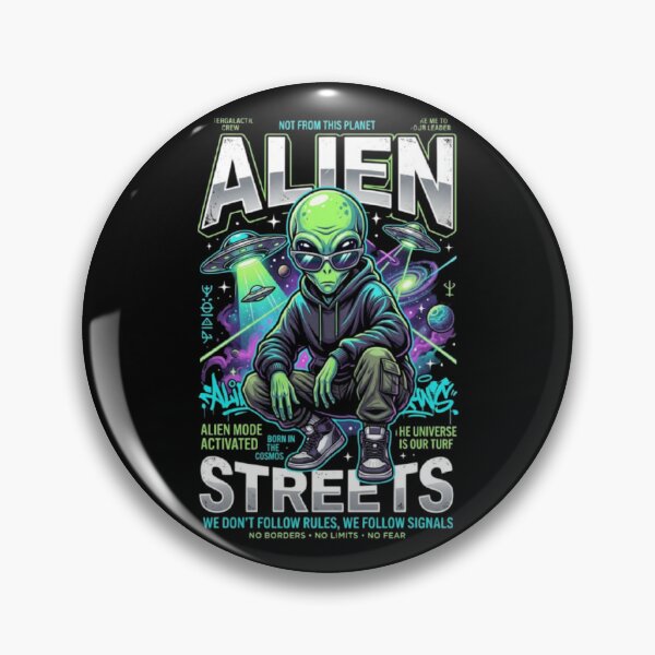 Item preview, RESIDENT ALIEN designed and sold by ALL ART .