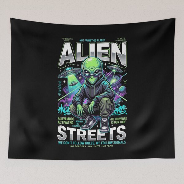 Item preview, RESIDENT ALIEN designed and sold by ALL ART .