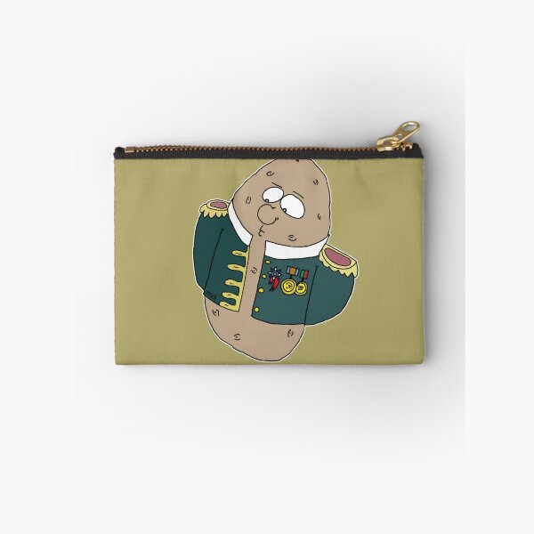 Item preview, General Potato Funny Couch Potato in Military Uniform designed and sold by MyxaART.