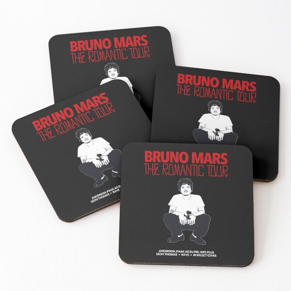 Item preview, Bruno Mars The Romantic Tour Full Lineup designed and sold by Dimeure-ART.