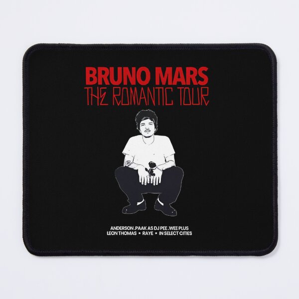 Item preview, Bruno Mars The Romantic Tour Full Lineup designed and sold by Dimeure-ART.