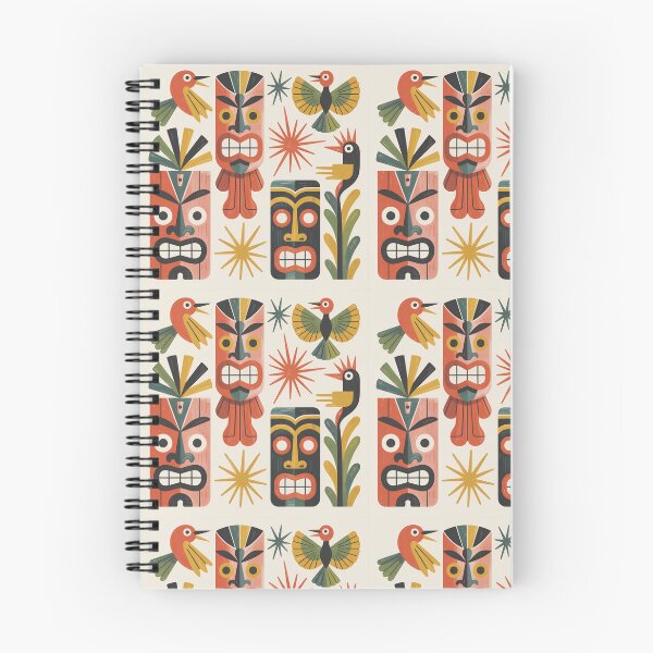 Item preview, Mid-Century Modern Tiki Paradise – Retro Atomic Tropical Gouache Art designed and sold by Tamas Das.