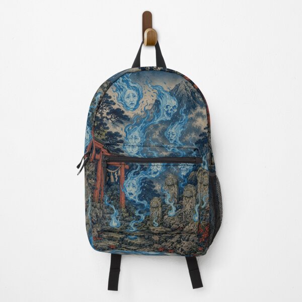 Item preview, Will-o'-the-Wisp - Vintage Japanese Obake Yokai Ukiyo-e Woodblock designed and sold by bapupa.
