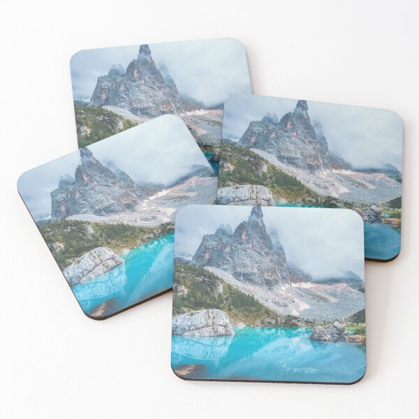 Item preview, Turquoise Alpine Sanctuary designed and sold by MatDeskBlue.