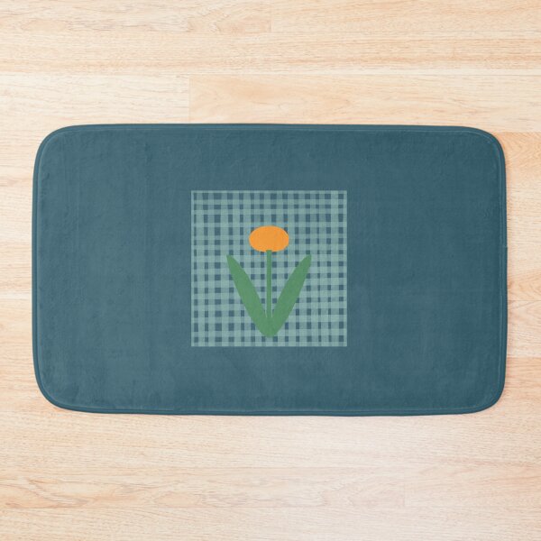Item preview, Gingham Floral Illustration — Blue Lemon Studio Original Illustration designed and sold by BluelemonStudio.