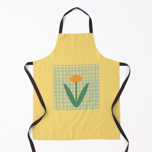Item preview, Gingham Floral Illustration — Blue Lemon Studio Original Illustration designed and sold by BluelemonStudio.