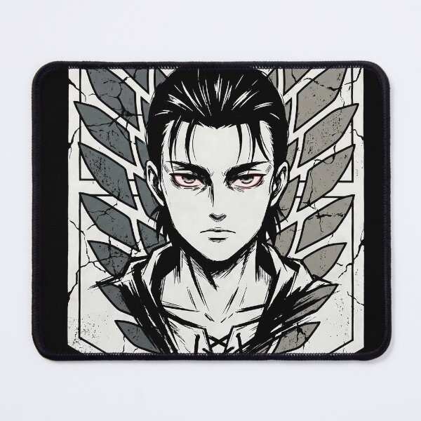 Item preview, Attack on Titan Levi Ackerman Survey Corps Anime Manga Shirt designed and sold by Senpaiwaves.