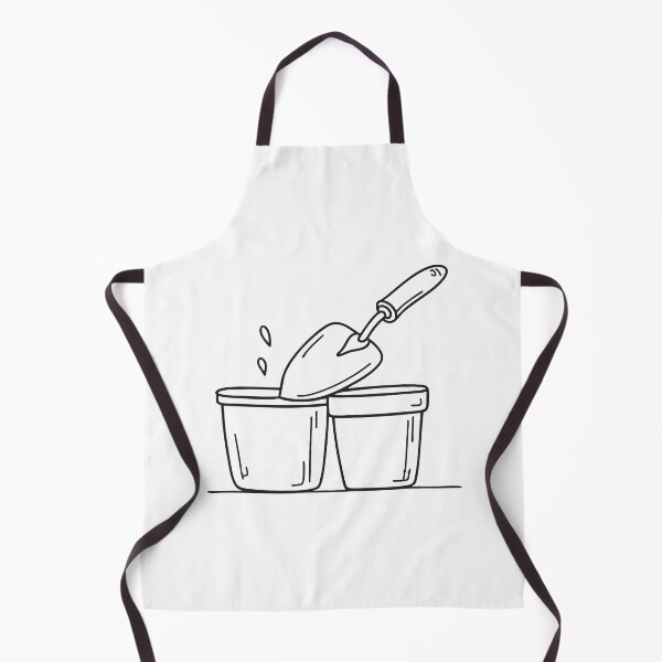 Item preview, Garden Trowel Beside Flower Pot designed and sold by rasagamastore.