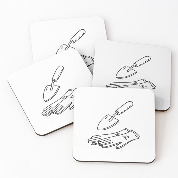 Item preview, Trowel Beside Garden Gloves designed and sold by rasagamastore.